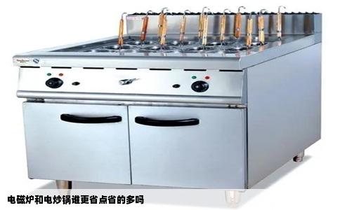 电磁炉和电炒锅谁更省点省的多吗