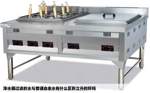 净水器过滤的水与普通自来水有什么区别立升的好吗