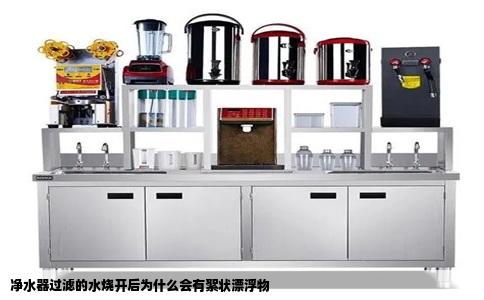 净水器过滤的水烧开后为什么会有絮状漂浮物