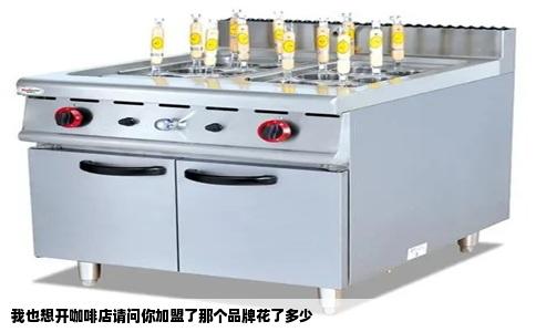 我也想开咖啡店请问你加盟了那个品牌花了多少