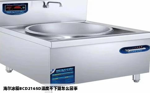 海尔冰箱BCD216SD温度不下降怎么回事