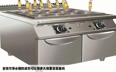 安吉尔净水器的滤芯可以用多久效果会变差吗