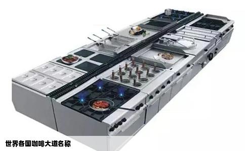 世界各国咖啡大道名称