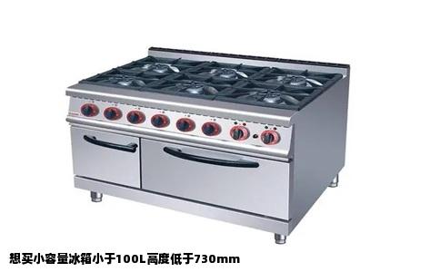 想买小容量冰箱小于100L高度低于730mm
