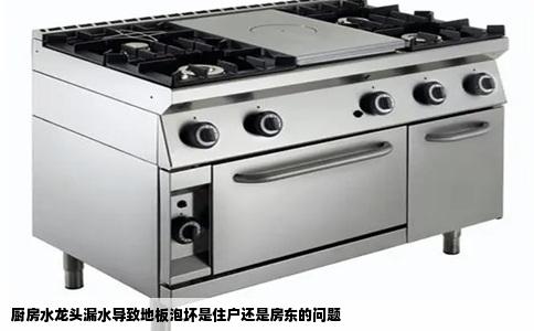 厨房水龙头漏水导致地板泡坏是住户还是房东的问题