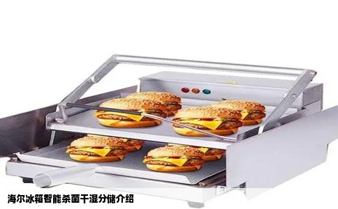 海尔冰箱智能杀菌干湿分储介绍