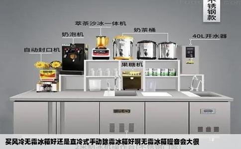 买风冷无霜冰箱好还是直冷式手动除霜冰箱好啊无霜冰箱噪音会大很