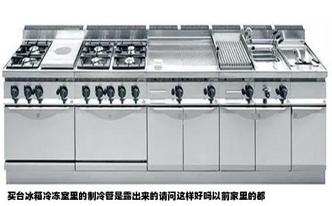 买台冰箱冷冻室里的制冷管是露出来的请问这样好吗以前家里的都