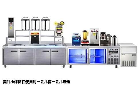 美的小烤箱在使用时一会儿停一会儿启动