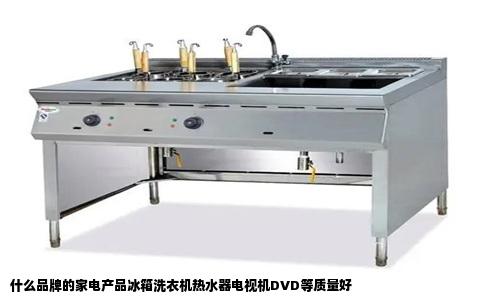 什么品牌的家电产品冰箱洗衣机热水器电视机DVD等质量好