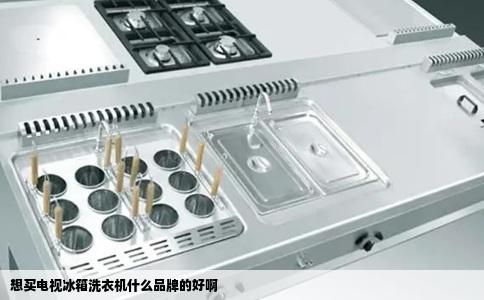 想买电视冰箱洗衣机什么品牌的好啊
