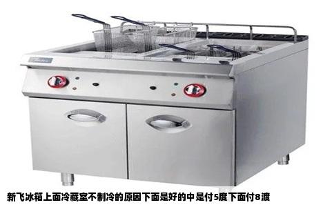 新飞冰箱上面冷藏室不制冷的原因下面是好的中是付5度下面付8渡